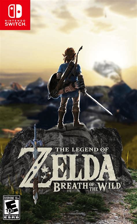 The Legend Of Zelda Breath Of The Wild Box Art In Real Life Rphotoshop