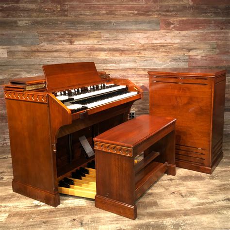 Hammond Vintage 1958 C 3 Organ And Leslie Type 122 Rotary Speaker