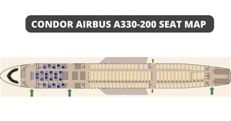 Airbus A330 200 Seat Map With Airline Configuration