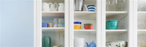 So right away you can divide your items into these two groups. The Trick to Organizing a Kitchen with Glass Front ...