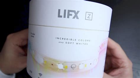 Lifx Z Smart Led Strip Starter Kit Setup And Overview Youtube