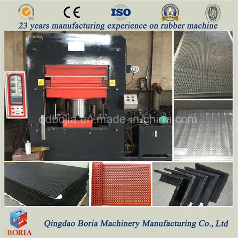 Frame Rubber Vulcanizing Press Machine With Push Pull China Rubber