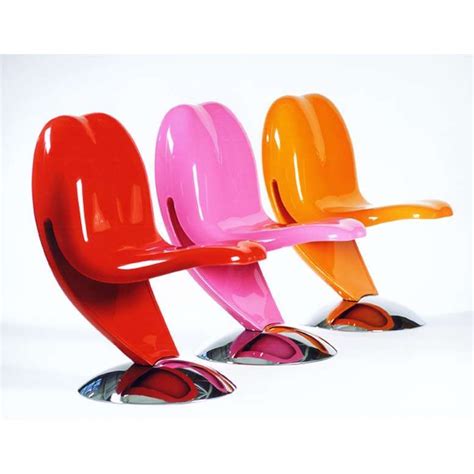 60s Modpop Art Chairs Made Of Glass And Reinforced Plastic Via
