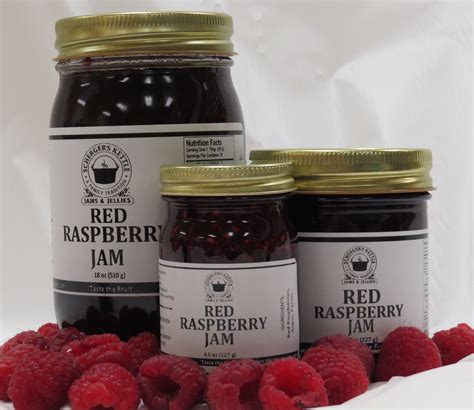Red Raspberry Jam Schergers Kettle