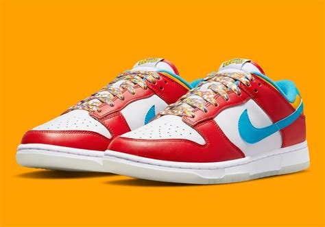 Official Images Of The Lebron James X Nike Dunk Low Fruity Pebbles