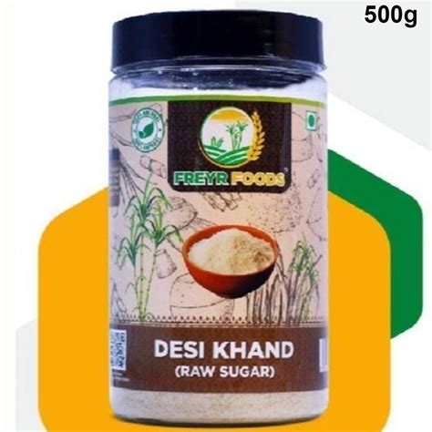Freyr Foods Brown 500g Desi Khand Powder At Rs 300pack In Ghaziabad Id 24321227662