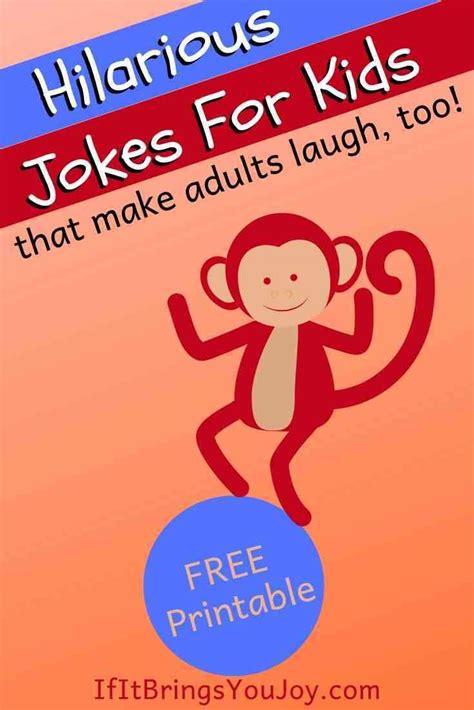 80 Funny Jokes For Kids And Adults Ifitbringsyoujoy Jokes For