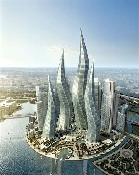 The Dubai Towers Zaha Hadid Architecture Architecture Design