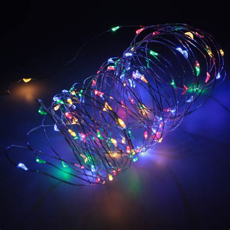 50led 17ft Usb Powered Multi Color Changing String Fairy Lights With