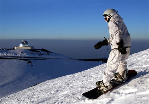 Best Time For Skiing And Snowboarding Mauna Kea In Hawaii Map