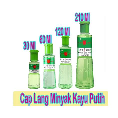 Jual Cap Lang Minyak Kayu Putih 210ml120ml60ml30ml Shopee Indonesia