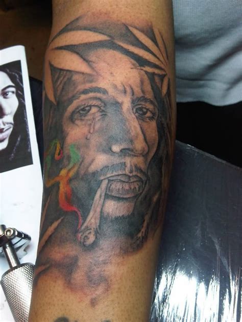 Theophileeliet created a custom tattoo on 99designs. Bob Marley Tattoos Designs, Ideas and Meaning | Tattoos ...