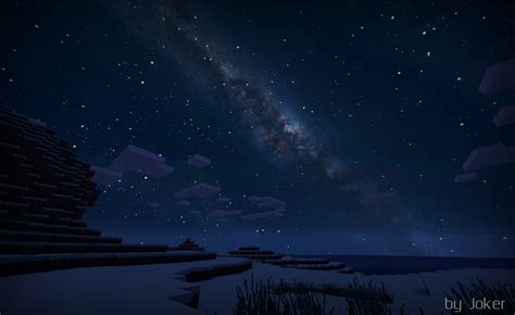 Minecraft Beautiful Night Sky Texture Pack Nzbxe