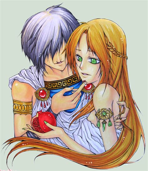 Want to see more of him. Hades + Persephone by Chibi-Mitsukai on DeviantArt