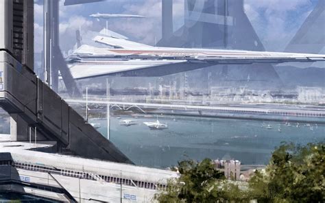 Mass Effect Concept Art Wallpaper