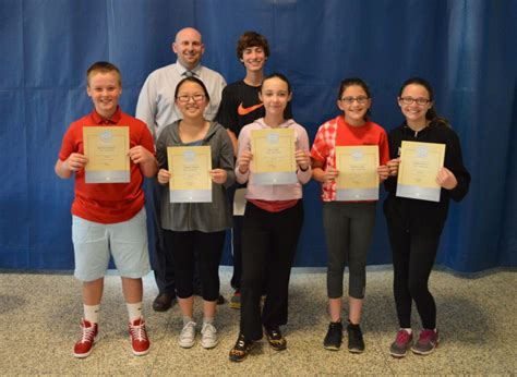 Goff Honors May Students Of The Month East Greenbush Csd