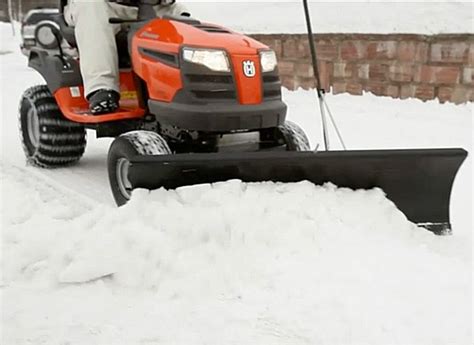 5 Reasons Not To Use Your Lawn Tractor To Plow Snow