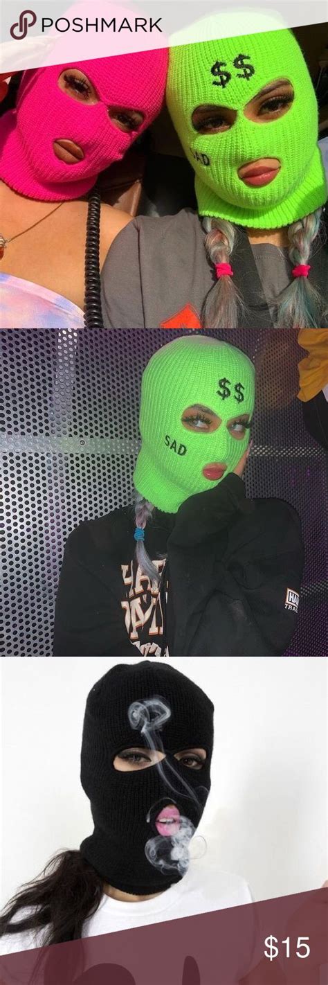 🎭neon Ski Masks 🎭 Ski Mask Ski Girl Neon
