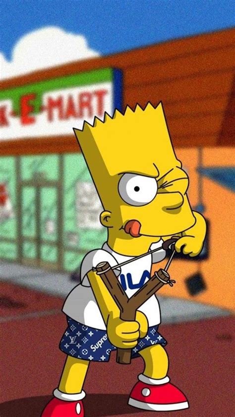 Funny Bart Simpson Wallpapers Wallpaper Cave