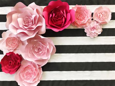 Big Paper Flower Backdrop