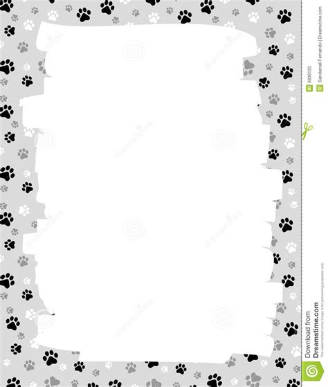 Dog Paw Print Wallpaper Border Wallpapersafari