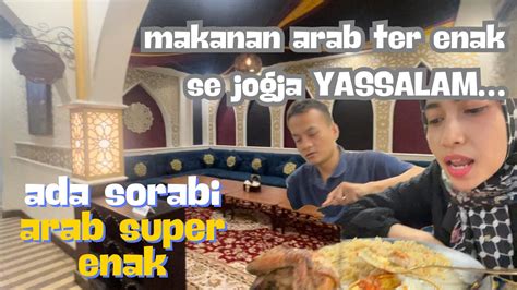 Resto Arab Ter Enak Sejogja Makanan Arab Enak Di Jogja Ada Kunafa