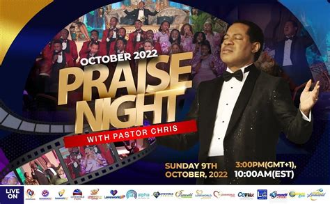 Praise Night With Pastor Chris In 2022 Pastor Chris Pastor Praise