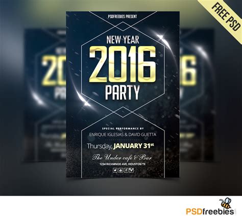 Best Free Party Flyer PSD Templates Free HTML Designs