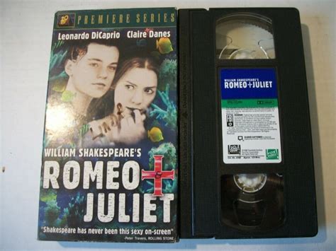 William Shakespeares Romeo Juliet Vhs 1997 For Sale Online Ebay