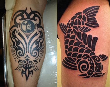 To complement your body shape, choose a design that incorporates curved lines, such as a snake, dragon, or swimming fish. Cool Tribal Tattoos - Check Out These AwesomeTribal ...