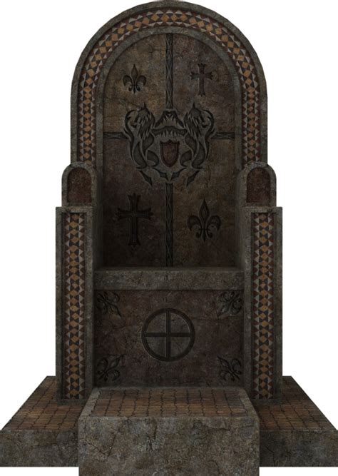3d Throne By Zememz On Deviantart Medieval Furniture Throne Chair