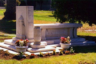 See more ideas about cemetary, hollywood forever cemetery, hollywood. Tyrone Power (1914 - 1958) Swashbuckling star of many ...