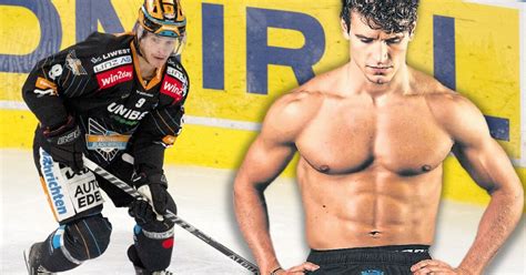 Für Kalender posiert Cracks der Black Wings Linz Sexy für guten