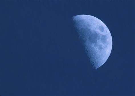 Moon By Daylight Free Stock Photo Public Domain Pictures