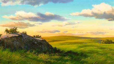 Studio Ghibli Fantasy Art Landscapes Anime Scenery Fantasy Landscape