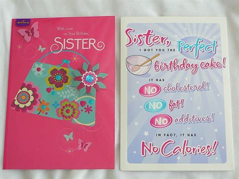 Sister Birthday Cards Hallmark Birthdaybuzz