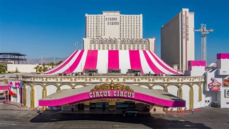 Las Vegas Strips Circus Circus Unveils New Exterior Design Yogonet