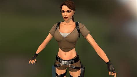 Lara Croft D Model Rankres
