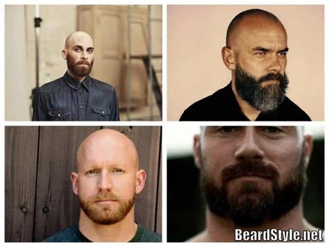 30 classy beard styles dedicated to bald men — beard style