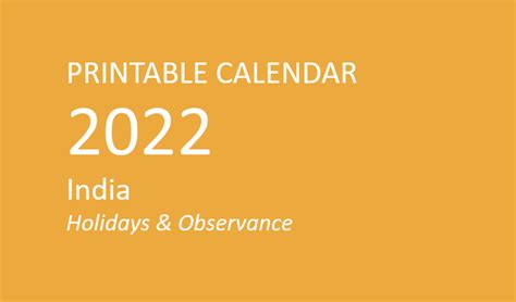 India Holiday Calendar 2025 Word Templates