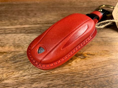 Premium Italian Leather Key Fob Holder Model X Kenriko