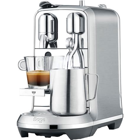 Allowing you to grind your coffee beans right before extraction, its interchangeable filters and a choice of automatic or manual operation ensure authentic results in next to no time. Sage Nespresso The Creatista Plus Coffee Machine 2 Year ...