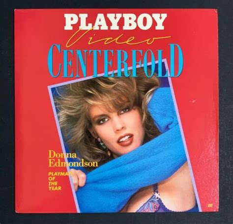 Playboy Video Centerfold Donna Edmondson Playmate Of The Year Laserdisc