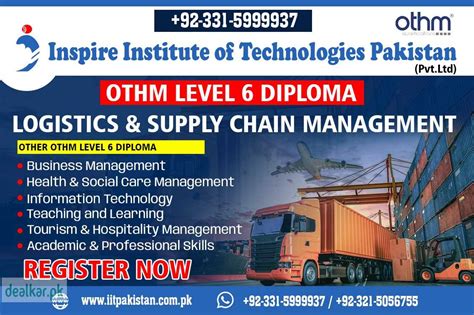 Othm Level 6 Diploma In Logistics And Supply Chain Management