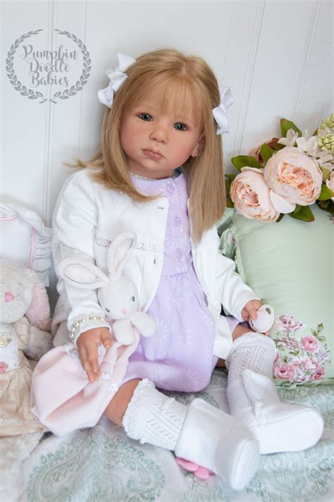 Custom Order Reborn Toddler Doll Baby Girl Lily Lilly By Conny Etsy