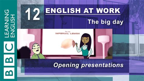 Opening A Presentation 12 English At Work Helps You Start The Right