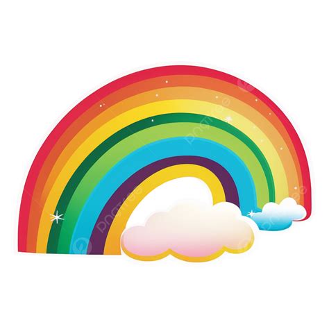 patrón de nube de arco iris png arco iris modelo danzar png imagen para descarga gratuita