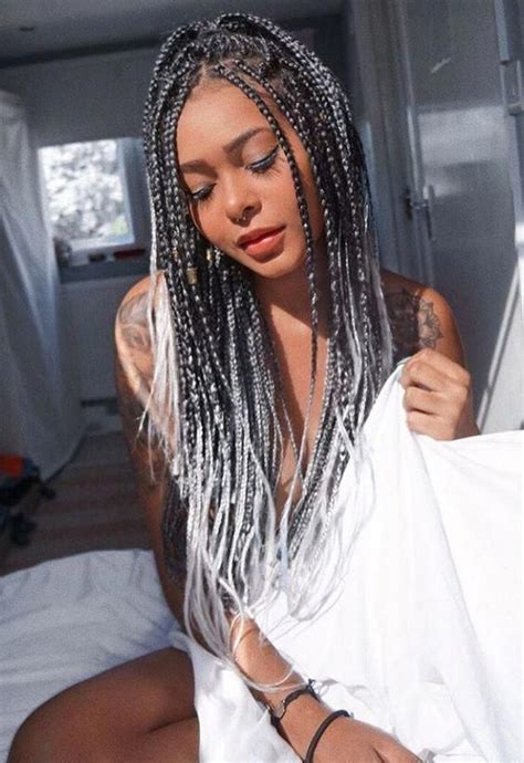 28 Knotless Box Braids Hairstyles You Cant Miss Fancy Ideas About