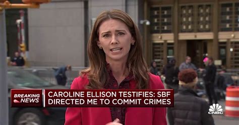 Caroline Ellison Testifies Sam Bankman Fried Directed Her To Commit Crimes