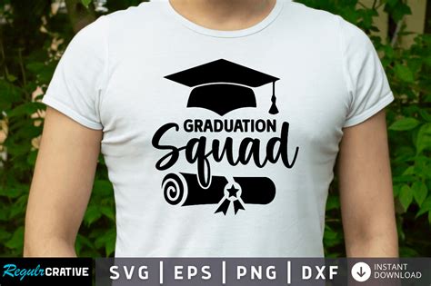 Graduation Squad Svg Graphic By Regulrcrative · Creative Fabrica